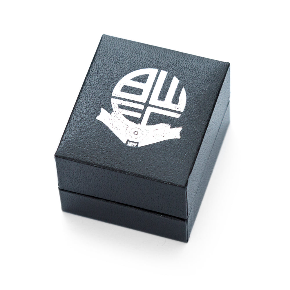 Stainless Steel Crest Band Ring