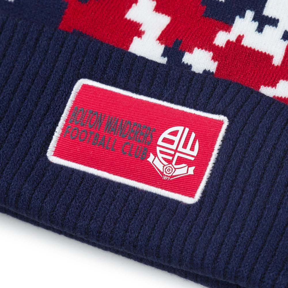 Kids Camo Bobble Beanie