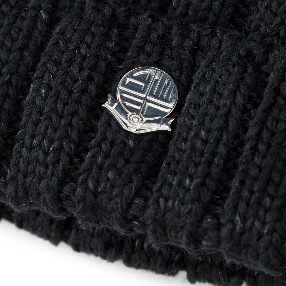Sequinned Ribbed Beanie