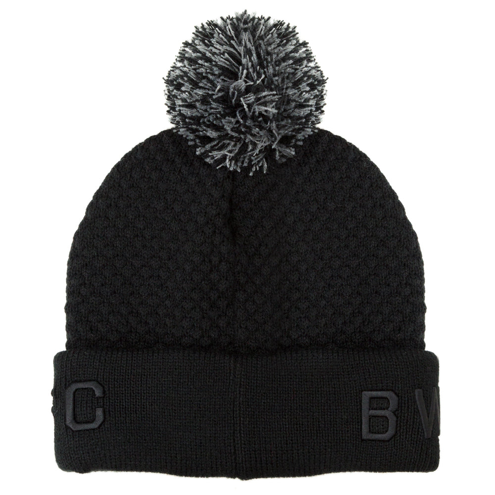Waffle Bobble Beanie
