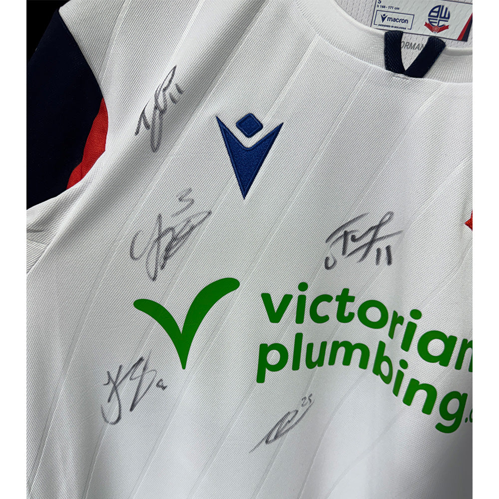 26/27 Signed Home Shirt From Kit Shoot (S)