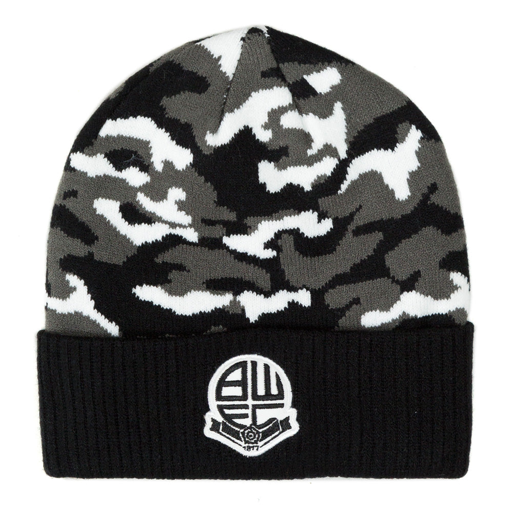Mono Camo Beanie Junior