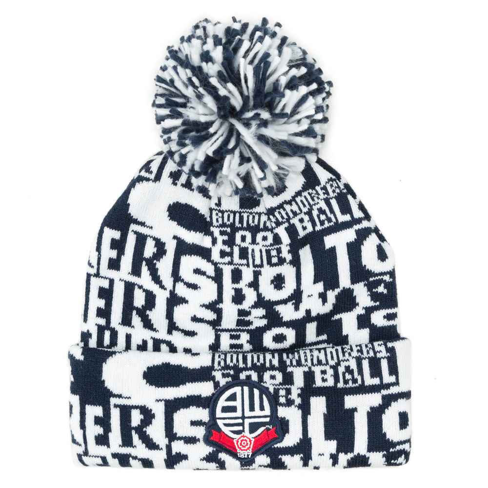 All Over Text Beanie