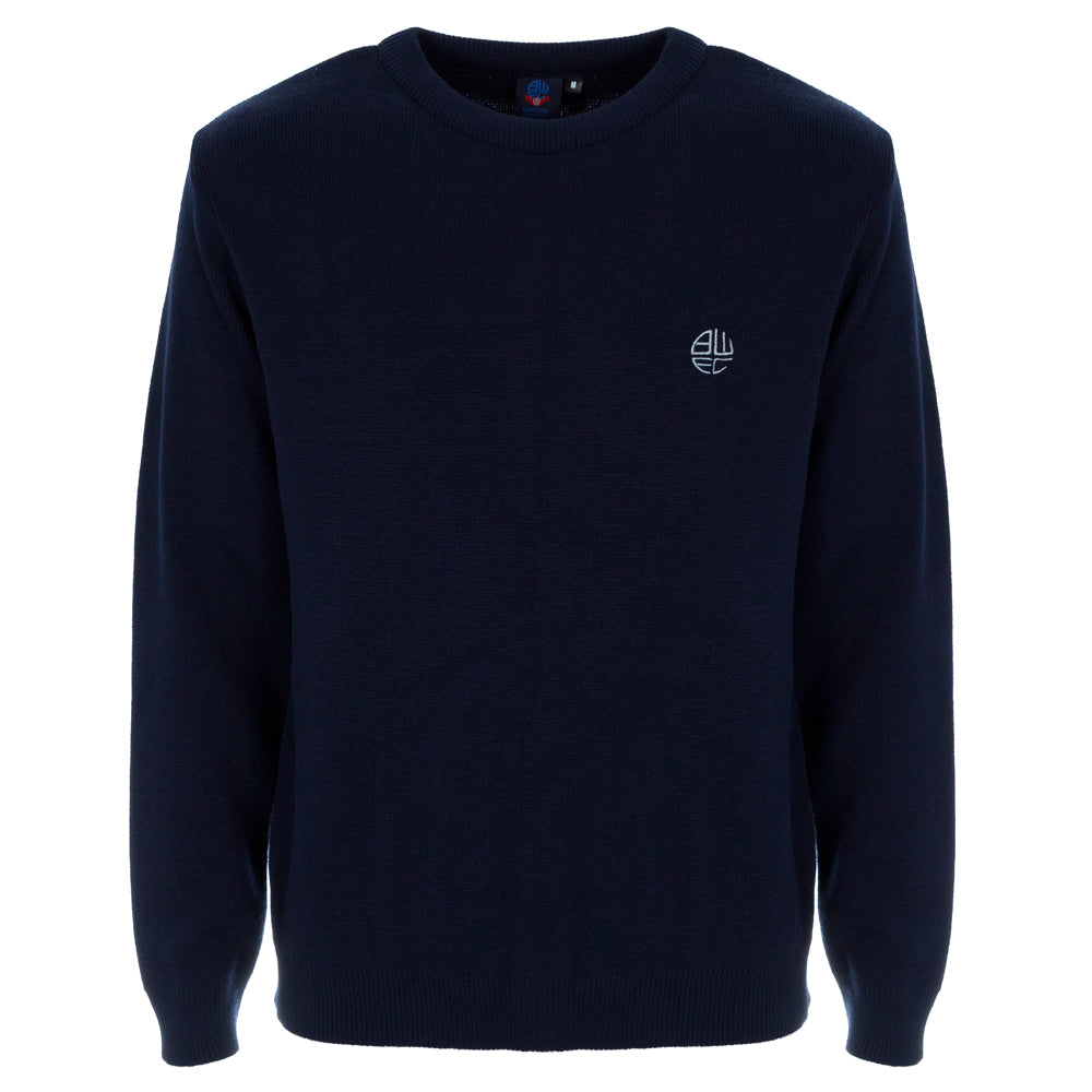 Icon Knitted Crew Sweater