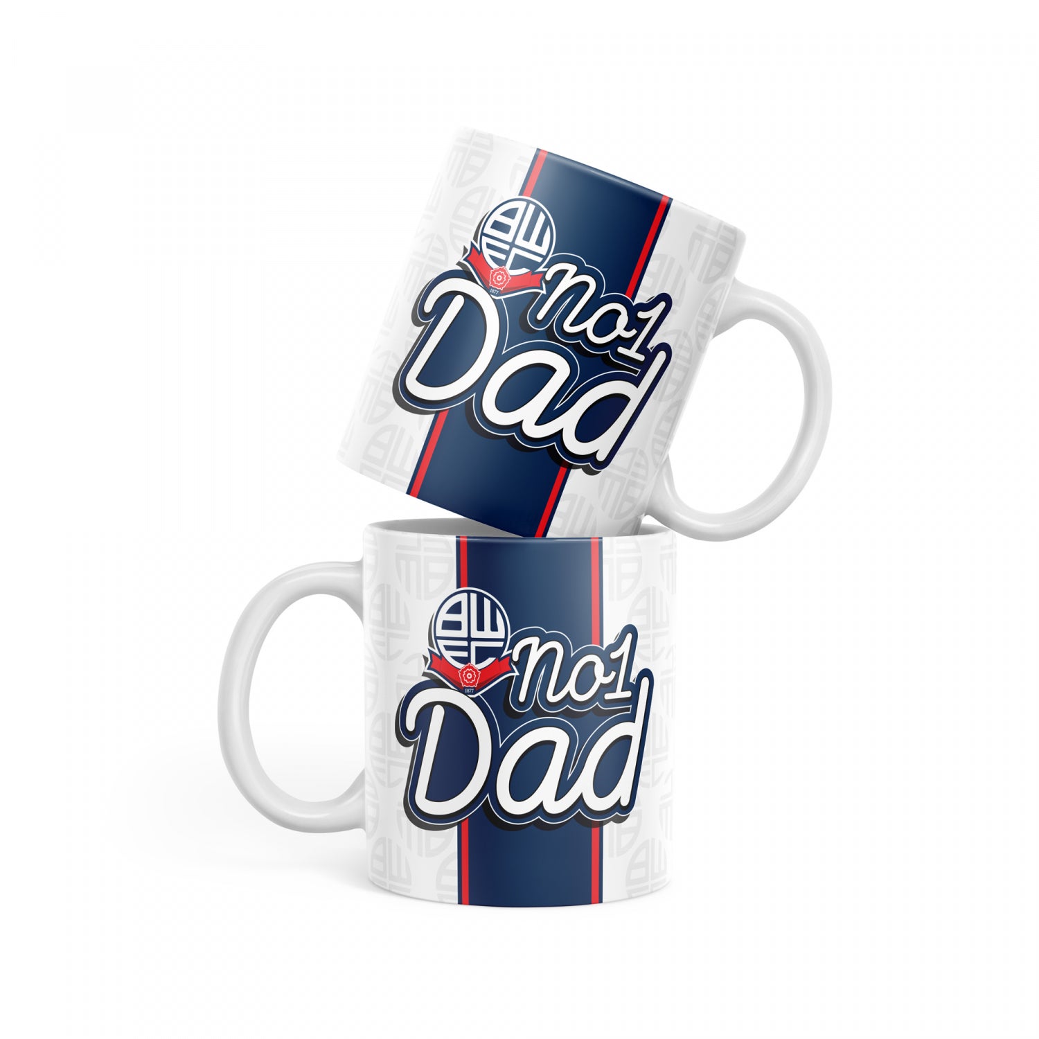 BWFC Personalised Number 1 Dad Mug