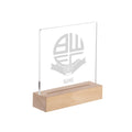 Personalised Crest LED Acrylic Light