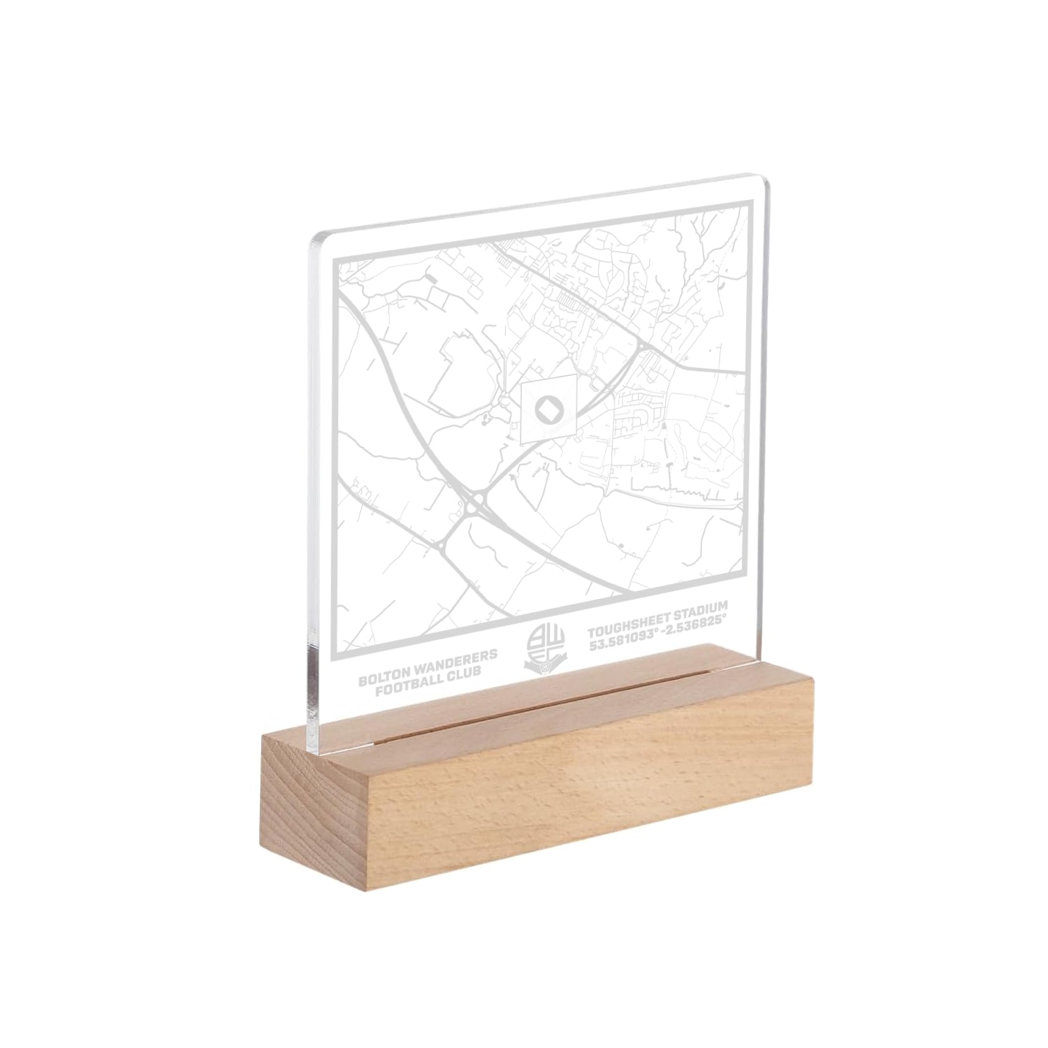 Map LED Acrylic Light