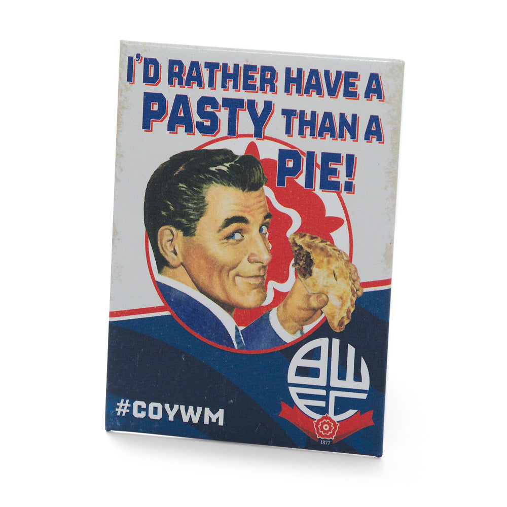 Pasty Metal Sign Medium
