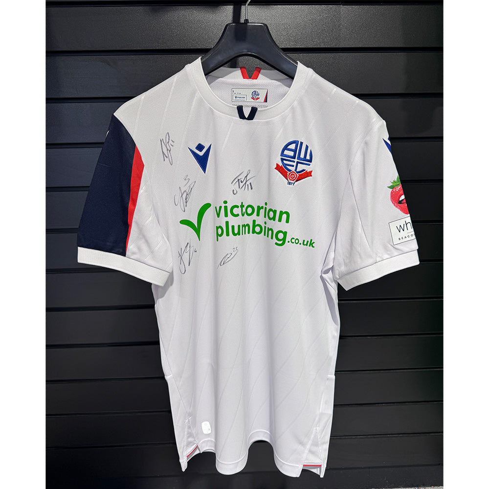 26/27 Signed Home Shirt From Kit Shoot (S)