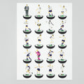 Legends A3 Print