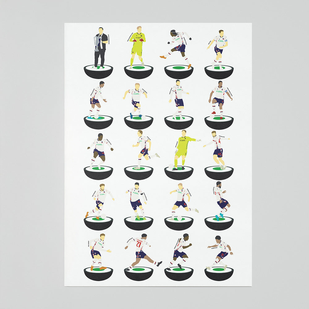 Play Off Winners A3 Print