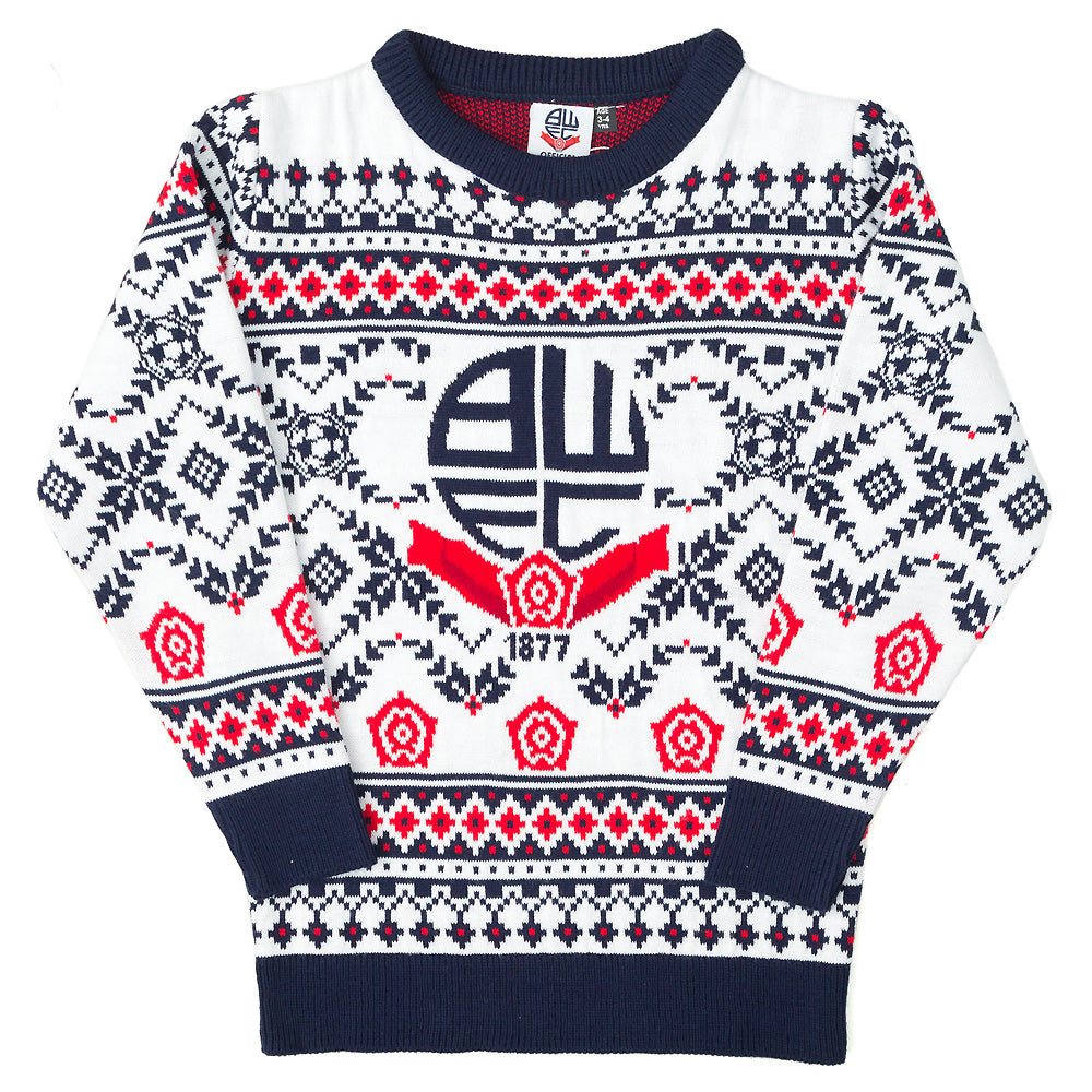 Christmas Crest Jumper Kids