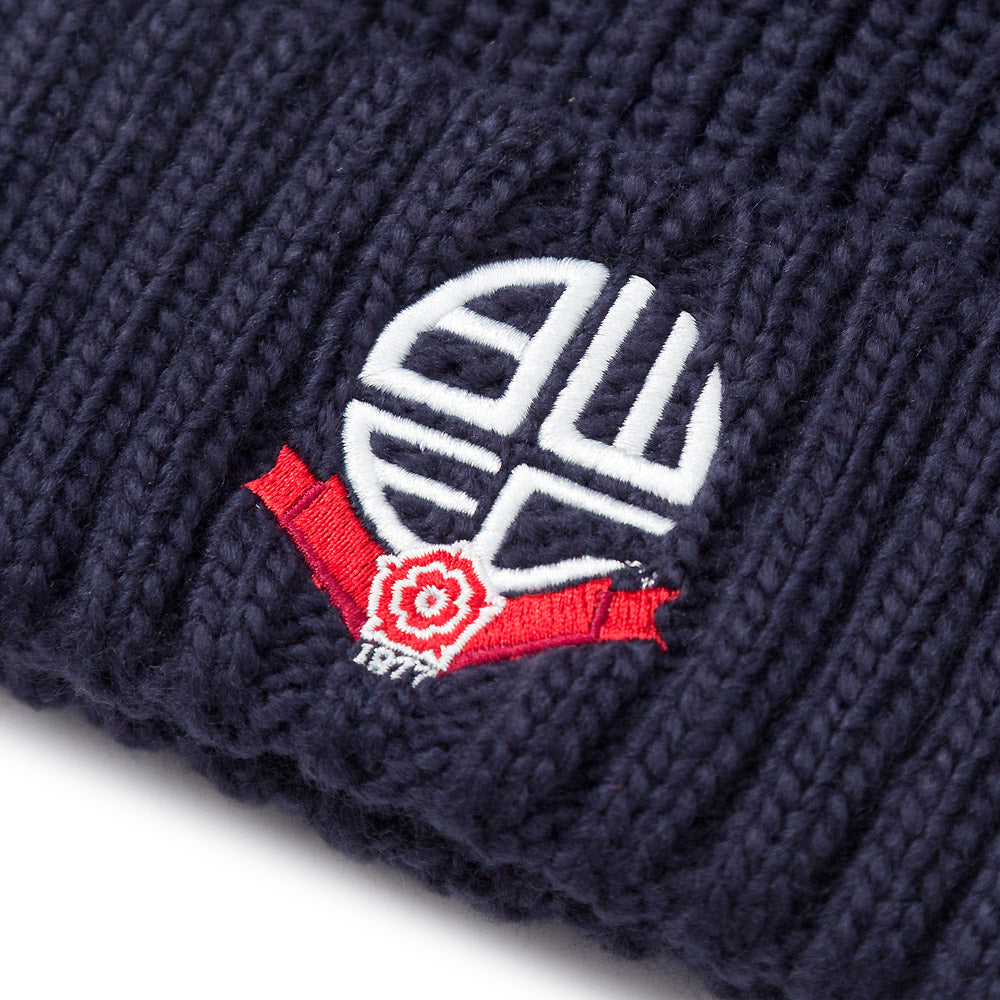 Chunky Navy Beanie