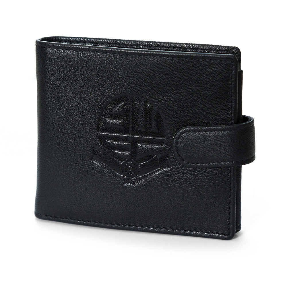Extra Capacity Black Wallet