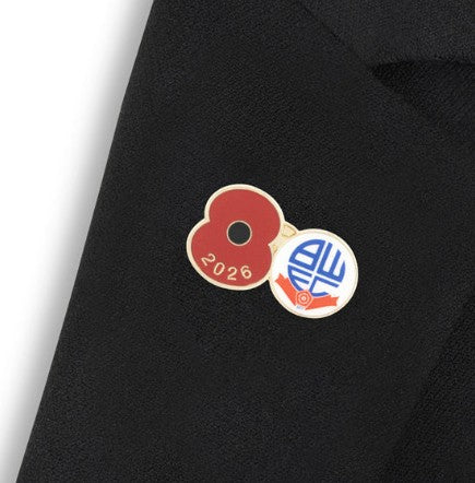 Bolton Wanderers Poppy Pin 2026