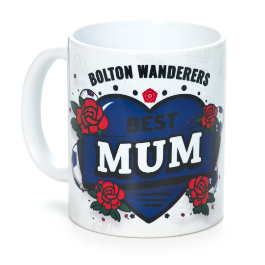 Best Mum Heart Mug