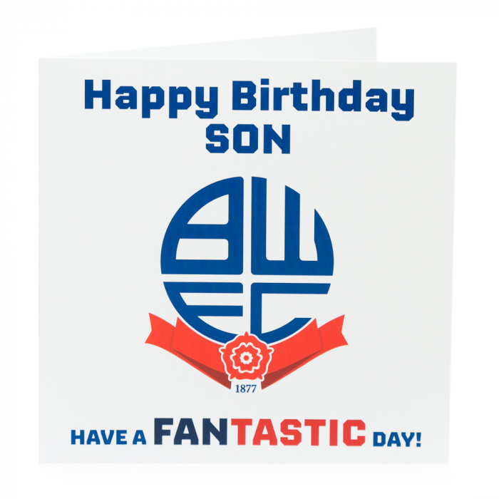 Son Birthday Card